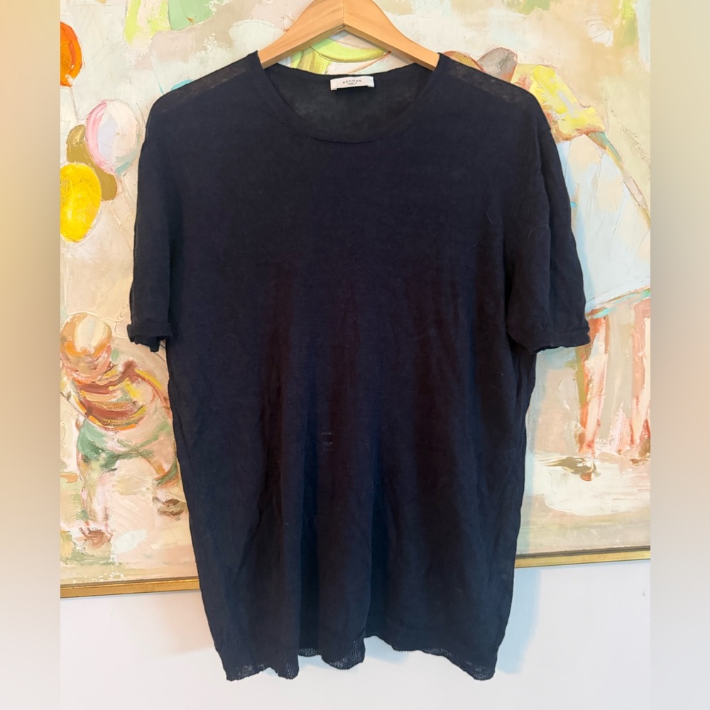Classic Navy Blue  Men's T-Shirt